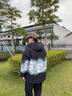 啄木鳥青少年外套男初高中學生夾克春秋季新款潮牌連帽沖鋒上衣服春裝 黑灰色 XL 曬單實拍圖