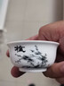 祥業(yè)品茗杯主人杯套裝功夫個(gè)人梅蘭竹菊陶瓷專(zhuān)用白瓷小號茶具茶杯 白瓷傲骨寒梅品茗杯 曬單實(shí)拍圖