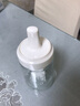 摩登主婦油刷家用耐高溫油瓶一體玻璃帶瓶油刷廚房食品級硅膠刷烘焙燒烤刷 【食品級】帶瓶油刷-直身白 曬單實拍圖