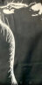真维斯（Jeanswest）冰丝中袖男2024夏季简约印花宽松冰感速干短袖T恤男士大码上衣服 黑色（大仰望猫左下标） 185/2XL(体重155-180斤) 晒单实拍图