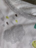 aqpa【8色可选】婴儿内衣套装纯棉衣服秋冬男女宝宝睡衣儿童秋衣秋裤 白底小太阳 90cm 实拍图