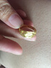 千影珠寶黃金戒指9999足金實(shí)心素圈男女款真金指環(huán)活口結(jié)婚首飾送媽媽 約7.63-7.9g(含工費(fèi)28) 曬單實(shí)拍圖