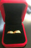 COISE黃金耳環(huán)媽媽黃金耳飾星光金耳圈999足金耳墜復(fù)古飾品生日禮物 黃金耳環(huán)媽媽款耳扣一對(duì) 曬單實(shí)拍圖