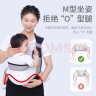 爱源美（aiyuanmei）新生儿背带婴儿横前抱式宝宝大童外出简易单肩轻便巾四季抱娃神器 纯灰色*四季款 实拍图