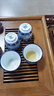 參寶 （SAMBO）復古風(fēng)水杯茶杯青花瓷功夫茶具陶瓷家用 中式茶壺 茶杯【單個(gè)茶杯】 曬單實(shí)拍圖