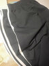 BZDR純棉校服褲子男女高中學(xué)生直筒夏季二道杠運(yùn)動(dòng)褲小學(xué)初中校褲 二條杠/藏藍(lán)春秋季 4XL (190) 160-180斤左右 曬單實(shí)拍圖