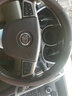 適用凱迪拉克方向盤套XTS CT6 XT5 ATSL SRX CT5 CT4 XT4 XT6汽車把套 凱迪拉克：3D壓印碳纖皮款+三色標(biāo)+棕色+圓型 曬單實(shí)拍圖