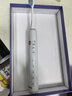 康佳（KONKA）電動牙刷成人款家用磁懸浮聲波電動軟毛牙刷充電情侶電動牙刷 【柔霧藍禮盒裝】8個杜邦軟刷頭 曬單實拍圖
