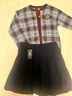 E·LAND KIDS衣戀早春新品女童復古學(xué)院風(fēng)百褶半身短裙 Navy藏青色/59 165 cm 曬單實(shí)拍圖