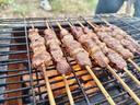 閑羊牧手工羊肉串【不用放調(diào)料】 正宗鹽池灘羊醇香奶香鮮香 羊肉串10串/袋*1袋鹽池灘羊醇香 曬單實(shí)拍圖