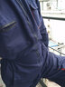 眾安凱達(dá)連體工作服套裝男工裝廠服制服勞保汽修機(jī)修防塵服連體衣連體工裝 深藍(lán)色 2XL (180) 曬單實(shí)拍圖