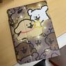 美十美分（MSMF）發(fā)光小狗iPad11保護套air7可愛(ài)卡通網(wǎng)紅潮流適用情侶款書(shū)本式外殼防摔耐臟蘋(píng)果平板硅膠全包軟殼 雙面彩繪皮紋【內置筆槽】線(xiàn)條小狗白-441096 iPad2021款第9代(10 曬單實(shí)拍圖