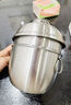 沃德百惠（WORTHBUY）304不銹鋼飯盒上班族學(xué)生泡面碗食品級(jí)快餐杯便當(dāng)盒食堂吃飯碗缸 赫赫熊快餐杯+便攜餐具+保溫袋 曬單實(shí)拍圖