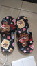 法薇琳女士拖鞋夏拖鞋女夏季厚底網(wǎng)紅卡通可愛(ài)小熊居家浴室涼拖鞋防滑高 牛奶熊908黑色/偏小一碼 38-39 偏小 曬單實(shí)拍圖