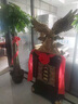 泰禧閣鷹落地擺件公司店鋪開(kāi)業(yè)禮品大展宏圖公司辦公室落地裝飾老鷹擺設 特大鵬程萬(wàn)里沙銅色 208cm 曬單實(shí)拍圖