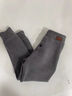 優(yōu)優(yōu)1點(diǎn)（Yoyo one）兒童保暖褲男童內穿打底褲冬季加絨加厚褲子男孩棉褲校服神器秋褲 20127深灰色【加厚奧粒絨保暖】 160cm 曬單實(shí)拍圖