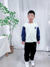 LI-NING KIDS李寧兒童運動長褲男童春夏季輕薄款衛(wèi)褲青少年寬松休閑褲大童褲子 黑色羅紋收口長褲(春夏薄款） 160 cm 曬單實拍圖
