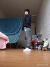 gxmy【三件套】外套男2024春秋季潮男穿搭套裝男裝搭配一套帥氣上衣服 128黑色+內(nèi)搭白t+D903灰色 2XL【140-160斤 曬單實(shí)拍圖