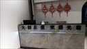 漢唐雙盛吧臺收銀臺簡(jiǎn)約現代服裝店柜臺桌便利店美容院店鋪小型前臺接待臺 啞光灰石紋+黑色 160x60x100cm 曬單實(shí)拍圖