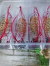AFW爆炸鉤伊勢尼有倒刺魚鉤拋竿海竿防纏繞盒裝套裝漁具進用口品 有膠管上黑鉤10號（4組） 曬單實拍圖