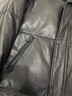 古赫倫真皮羽絨服男冬季立領(lǐng)短款綿羊皮夾克海寧休閑加厚外套機車(chē)皮衣男 黑色 175/XL 適合130-145斤 曬單實(shí)拍圖