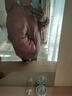 唐獅（TonLion）2023情侶羽絨服男女裝連帽面包服學(xué)生外套 女款/暗粉 S  曬單實(shí)拍圖