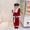 FNJ KIDS童裝女童拜年服套裝冬裝中國風(fēng)加厚新年衣服女寶寶周歲禮服 紅色（含小兔包包） 加絨 80 (建議身高70-80cm) 曬單實(shí)拍圖