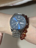 勞士頓生日禮物手表男機械表商務(wù)時(shí)尚防水簡(jiǎn)約品牌男士手表十大瑞士風(fēng) 男款-本色藍面鋼帶 曬單實(shí)拍圖