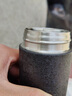 富光商務(wù)保溫杯316不銹鋼磨砂大容量居家便攜企業(yè)團購印字會(huì )議禮品 316磨砂-黑色 470ml 曬單實(shí)拍圖