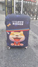 焱思泰行李箱保護套拉桿箱套保護套24寸旅行箱保護套加厚耐磨皮箱保護套 小柴犬M碼（適合22~24寸） 曬單實(shí)拍圖