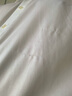 雅戈爾短袖襯衫男白色提花DP免燙襯衫純棉面料抗皺平整易打理 白色GSDP100168BBA 41 曬單實(shí)拍圖