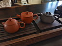 筷創(chuàng  )紫砂壺禮品茶具茶壺手工倒把西施壺紫泥小石瓢101mL(含)-200mL(含 紫泥石瓢壺 90ml 曬單實(shí)拍圖