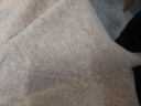 范思藍(lán)恩23FS14447 半高領(lǐng)打底毛衣女冬新羊毛暖厚內(nèi)搭針織衫 米白色 L 曬單實(shí)拍圖
