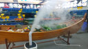 松興（SONGXING）商用加濕器霧化機超市蔬菜水果噴霧保鮮展示柜自助火鍋擺攤工業(yè)工廠(chǎng)車(chē)間大功率增濕機大容量大霧量 25L八核觸摸版 單機 曬單實(shí)拍圖