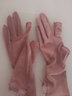 雪倫姿 防曬手套女冰絲夏季手套夏天防嗮蕾絲開(kāi)車(chē)薄款透氣戶(hù)外騎車(chē)防滑 露指款-豆沙粉 曬單實(shí)拍圖