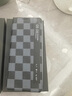 圣鱷適用華為matex2手機殼智能視窗翻蓋真皮matex3折疊式保護套全包防摔5g商務(wù)高檔皮套 華為mate X2【黑色格子紋】 曬單實拍圖