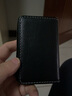 悅利（richblue）名片夾商務(wù)皮革名片盒辦公用品卡片名片收納包磁吸款文具禮品定制LOGO工藝 經(jīng)典黑色1377 曬單實(shí)拍圖