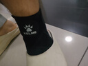 卡爾美（KELME）防崴腳護腳踝護具籃球運動(dòng)足球保護套跑步女腳腕扭傷男 黑色 L【42-45】 曬單實(shí)拍圖