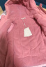 戴維貝拉（DAVE＆BELLA）童裝女童棉服防水兒童上衣小童連帽外套冬天新年男寶寶衣服 小兔子【DB4242808】 130 cm（建議身高120-130cm） 曬單實(shí)拍圖