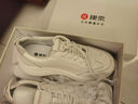 康奈運動(dòng)鞋女士運動(dòng)休閑鞋舒適小白鞋通勤女鞋單鞋18246018 白色/紫色 38 曬單實(shí)拍圖