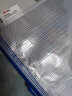 得力（deli）A4彩色網(wǎng)格拉鏈袋 透明防水文件袋 學(xué)生用資料收納試卷科目分類(lèi)袋 【5654】A4網(wǎng)格拉鏈袋（5個(gè)裝） 曬單實(shí)拍圖