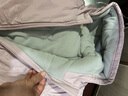 戴維貝拉（DAVE＆BELLA）童裝寶寶衣服兒童外套男童春秋女童秋裝大童秋冬加絨戶外運動服裝 灰紫色DBJ15531-T 130 cm（建議身高120-130cm） 曬單實拍圖