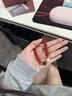 朱砂手串男女2025蛇年本命年護身符手鏈轉運珠禮物 【祿存屬狗珠徑約8MM】帝王砂+羊脂玉 曬單實(shí)拍圖