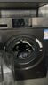 海爾（Haier）滾筒10KG全自動B12506滾筒洗衣機(jī)大容量一級能效變頻ABT雙噴淋家用AI動平衡平穩(wěn)甩干超薄嵌 10滾筒洗滌 曬單實拍圖