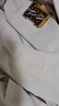 南波萬【名學(xué)7學(xué)長同款】南波萬xamonster棒球服初春外套女飛行夾克上衣 米白色 贈名學(xué)定制繡章 S 曬單實(shí)拍圖