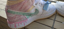 耐克（NIKE）女板鞋aj1 Air Jordan新款中高幫舒適透氣運(yùn)動(dòng)休閑籃球鞋【尖貨】 DD1666-100 白粉冰淇淋GS 36 曬單實(shí)拍圖