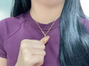 法卡曼（FACAMAN）黃金項(xiàng)鏈女丘比特之箭吊墜999足金鎖骨鏈生日禮物 送女友 【丘比特】18K金鏈+足金吊墜 曬單實(shí)拍圖