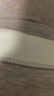 VTT女士德絨無(wú)痕保暖褲25年秋冬季新款秋褲高腰加長(zhǎng)打底褲 咖色 2XL 曬單實(shí)拍圖