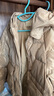 PORTS 寶姿秋冬新品女裝長(zhǎng)袖連帽短款羽絨服ALM9U001NZN019 駝色 S 曬單實(shí)拍圖