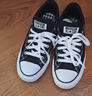匡威（Converse）官方 莫爾登All Star男女低幫休閑滑板鞋黑色A09226C A09226C 39.5 曬單實(shí)拍圖
